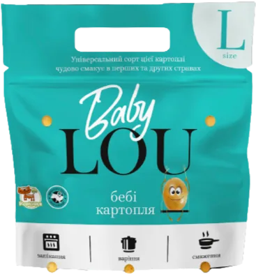Бебі картопля 1 кг / L size